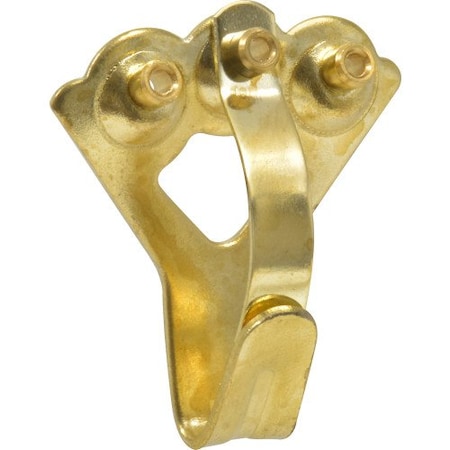 Hillman HILLMAN Brass-Plated Classic Picture Hanger 75 lb 1 pk 122274